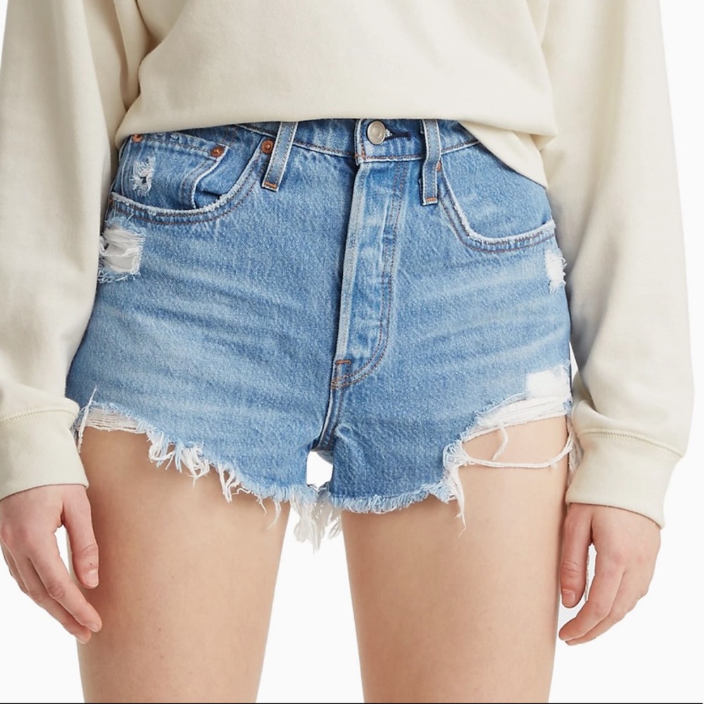 LEVI’S 501 Original Denim Jean Shorts